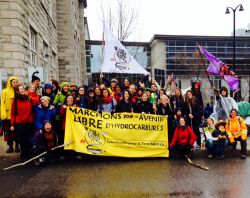 La Marche des peuples pour la Terre Mère brise le silence; la voix des citoyenNEs se doit d’être respectée quant aux projets d’oléoduc Énergie Est de TransCanada 