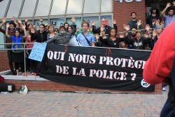 Voix et images en solidarité avec le soulèvement à Ferguson/Voices and images in solidarity with the Ferguson uprising